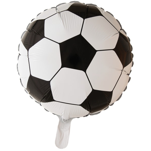 Folieballong Fotboll Födelsedag Kalas Fest 46 cm multifärg