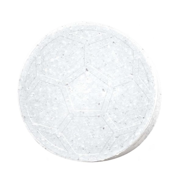 Bath Bomb Foamy Football 2-pakkaus - Kookostuoksuiset sateenkaarivaahtokylpypommit kylpyammeeseen tai uima-altaaseen - täydellinen lahjaksi lapsille White