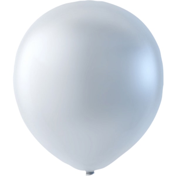 Sassier - Ballonger Latex - Perlehvit - Pakke med 100 stk White