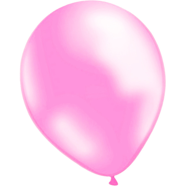 12 kpl Ilmapallot Pinkki ja Vaaleanpunaiset Metalliset Multicolor