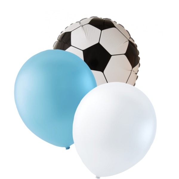 Favoritlaget - 21 ballonger för alla riktiga fotbollsfans. MultiColor Gul-Svart