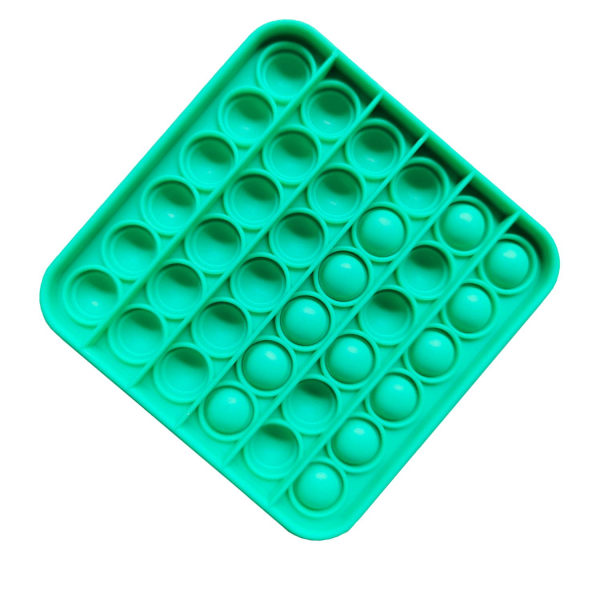 Pop It Fidget Toy - Boble Popz Afslapning og Fokusforbedring - Hold Rastløsheden i Skak - For Både Børn og Voksne - Pop Its Green