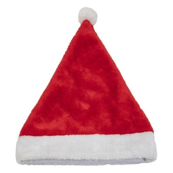 Klassinen joulupukkihattu - anna pienelle enkelillesi täydellinen joululook klassisella joulupukkihatullamme - Joulupukin hatut Red one size