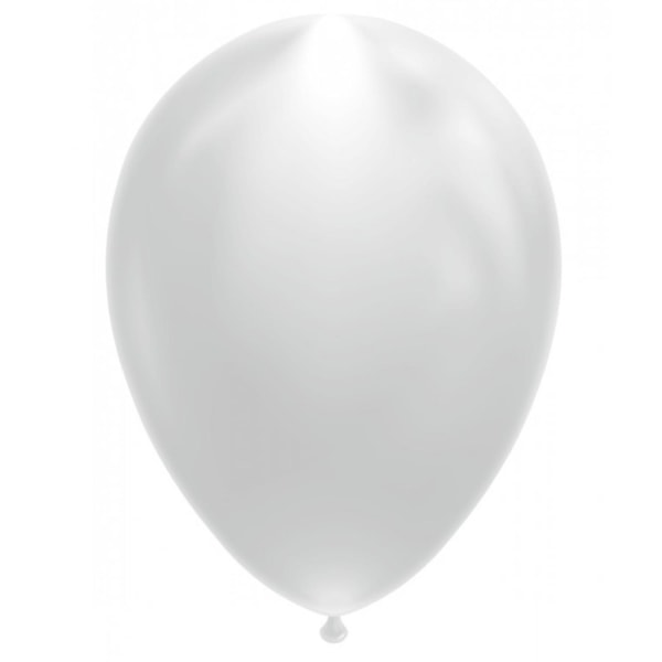 LED-balloner - lysballoner til valentinsdag, fødselsdag og bryllupsdekorationer Silver