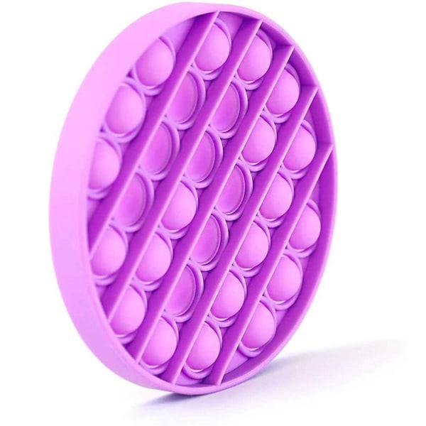 Pop It Fidget Antistress Legetøj - Perfekt til afslapning og fokus - Fidget Toys - Pop Its Purple