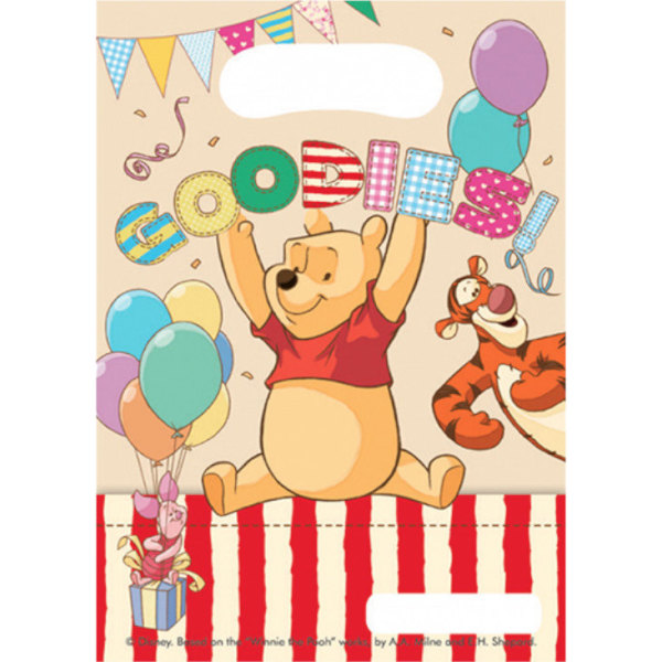 Disneys Winnie the Pooh-godteriposer | Festvesker | Fiskestøvposer Multicolor