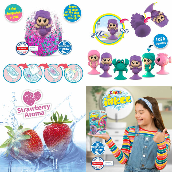 Badbomb Regnbåge Sjöjungfru Överraskning - Badbomber Mermaid Surprise 2-pack multifärg