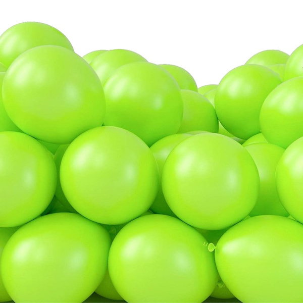 Ballonger Latex Grønn 25-Pack 30 Centimeter Lime green