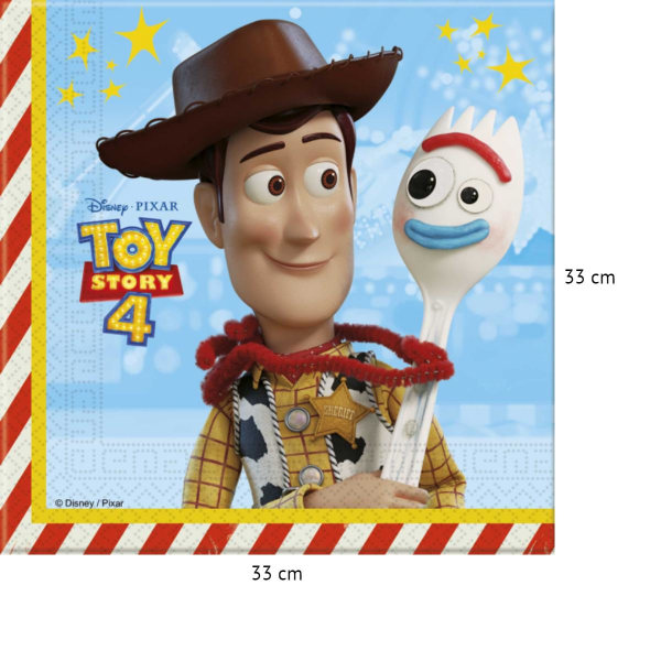 Toy Story 4 Lautasliinat 20-pakkaus Multicolor