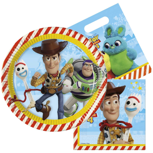 Kalastillbehör Toy Story 4 - Tallrikar Party Bags Servetter multifärg 96ce  | multifärg | 249 | Fyndiq