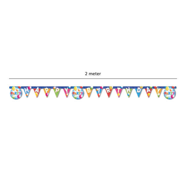Partypaket dekorationer Födelsedag Party - Ballonger, Duk Och Girlang multifärg