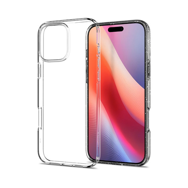 Spigen Liquid Crystal Glitter - Case for iPhone 16 Pro (Clear)