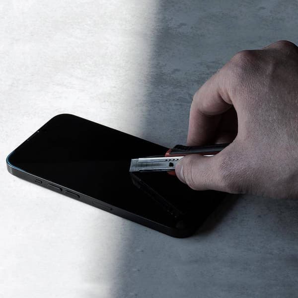 Crong Nano Glass - Full Coverage Hybrid Screen Protector 9H iPhone 16e / 14 / 13 / 13 Pro