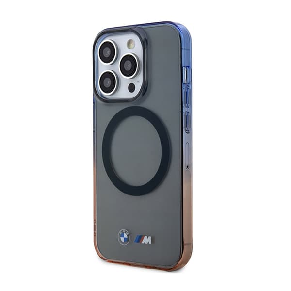BMW Gradient Bumper MagSafe - Case for iPhone 14 Pro Max (Grey)