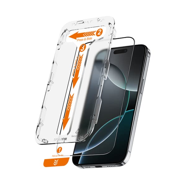 Crong EasyShield 2-Pack - Tempered Glass for iPhone 16 Pro (2 pieces)