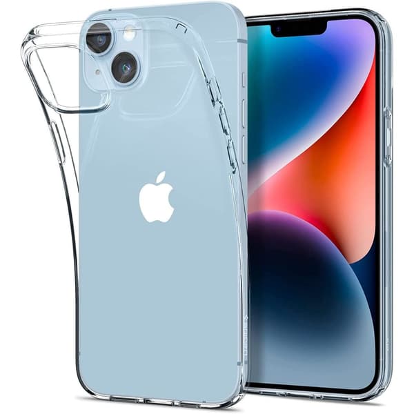 Spigen Liquid Crystal - Case for iPhone 14 (Transparent) Transparent