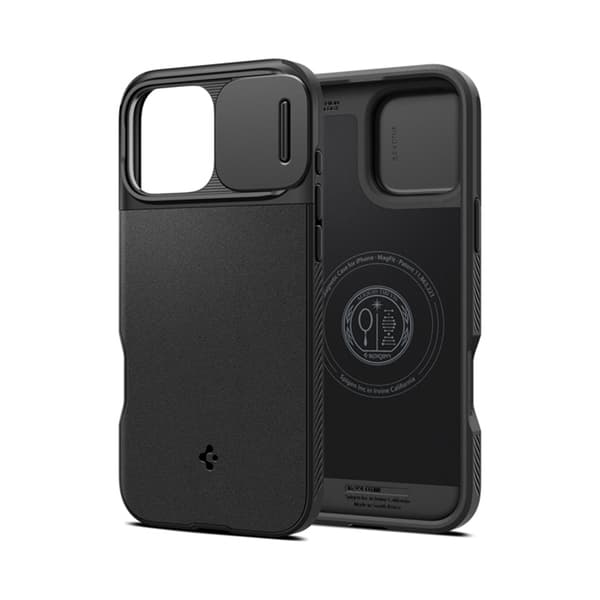 Spigen Optik Armor Mag MagSafe - Case for iPhone 16 Pro Max (Black)