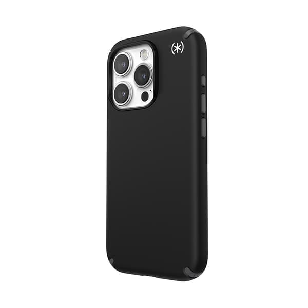 Speck Presidio2 Pro - Case for iPhone 15 Pro (Black / Slate Grey / White)