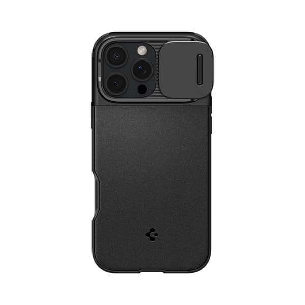 Spigen Optik Armor Mag MagSafe - Case for iPhone 16 Pro Max (Black)