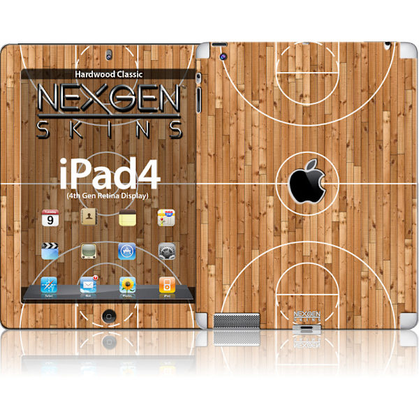 Nexgen Skins with 3D effect for iPad 2/3/4 (Hardwood Classic 3D)