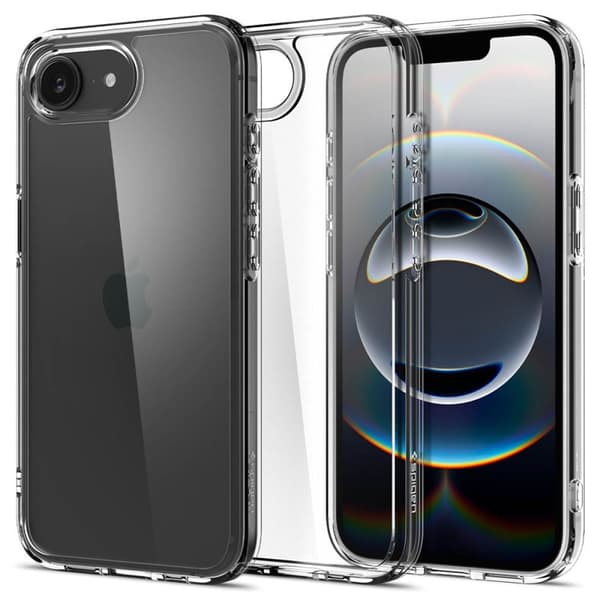 Spigen Ultra Hybrid - Case for iPhone 16e (Transparent)
