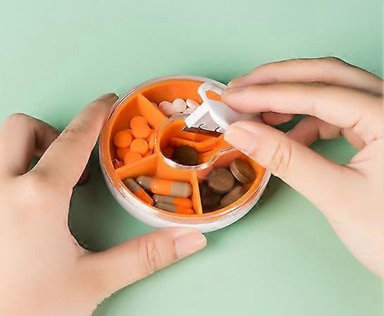 Grønn Pilledeler Plast Rund Pillekutter Pilledeler Pillekutter