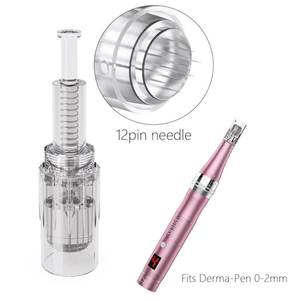 Dermaroller Microneedling Nålepatroner Reservedele