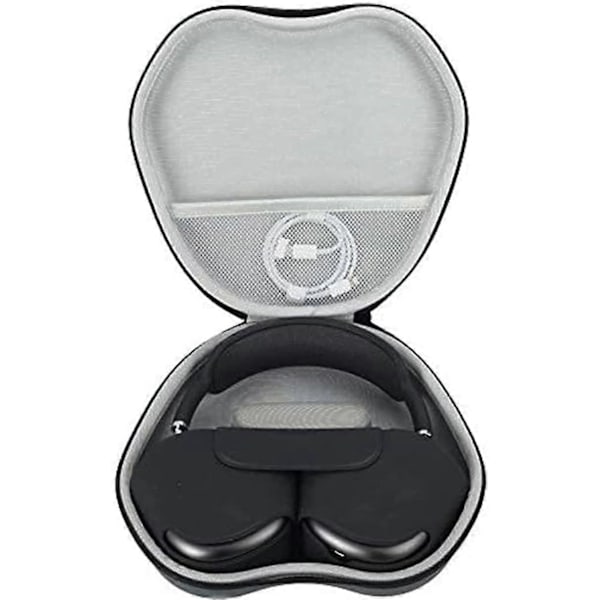 Hårt fodral för Airpods Max-hörlurar, skyddande hårt skal reseväska för AirPods Max Grå
