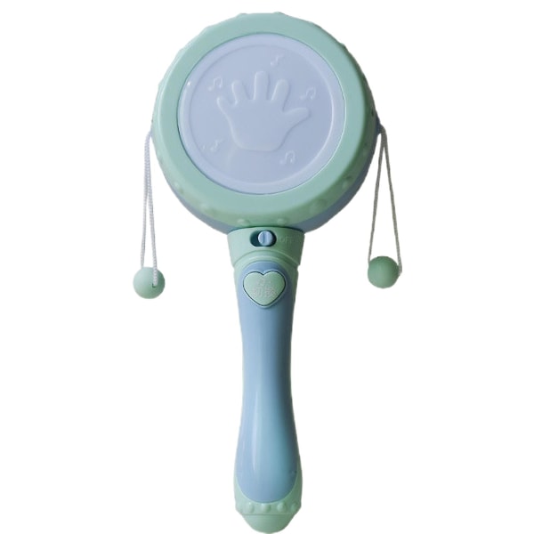 Baby Rattle Musik Elektrisk Hand Bell Light Trumma