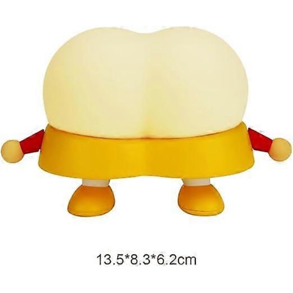Bagbelyst USB Genopladelig Natlampe Baby Natlampe Justerbar 3 Lysstyrker Tidsindstilling Baby Sovelampe Soveværelse Studieværelse Sov Natlampe