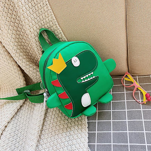 Dinosaur Børnesikkerhedssele, Rygsæk med sikkerhedsline, 1,5 m 2 i 1 Anti-tabt Armbånd til Baby Sikkerhedsline Armbånd Håndledslink Line