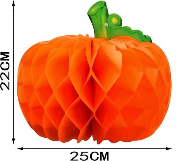 4 stycken 3D Papperspumpa Honeycomb Hängande Dekoration