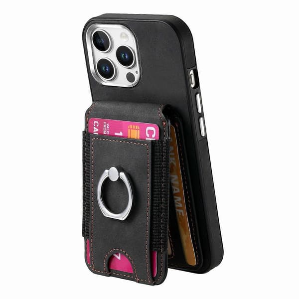 (Sort) Til iPhone 16 Pro Max Telefon Cover