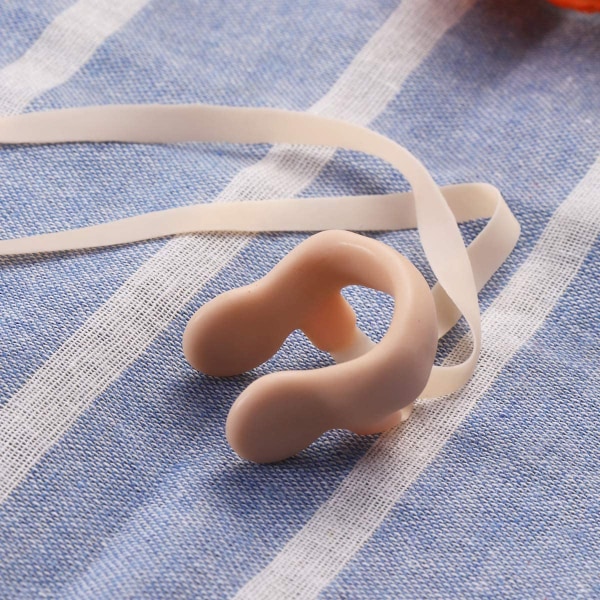 Simnäsklämma med sladd Bekväma mjuka öronproppar i latex