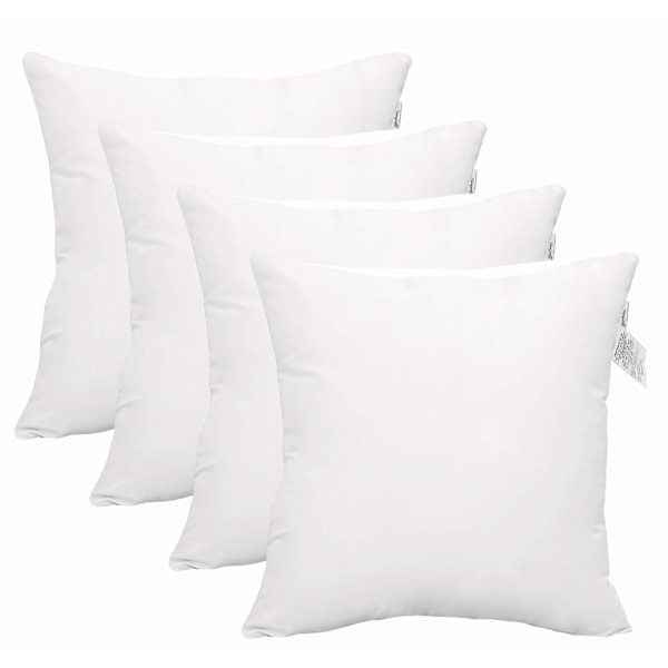 4-pack Hypoallergena Kuddinsatser för Soffkuddar 50x50 cm
