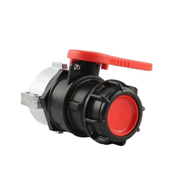 Universal IBC Adapter, Kuglehaneventil til 1000l Tank, IBC Afspærringsventil Adapter, til Regnvandstank, Regnvandstank, IBC Tank