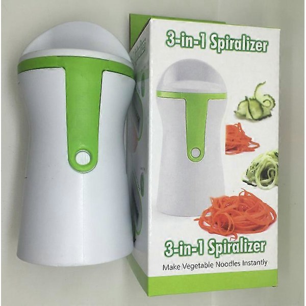 Spiral grøntsagsskærer, spaghetti grøntsagsspiralizer til gulerod agurk zucchini