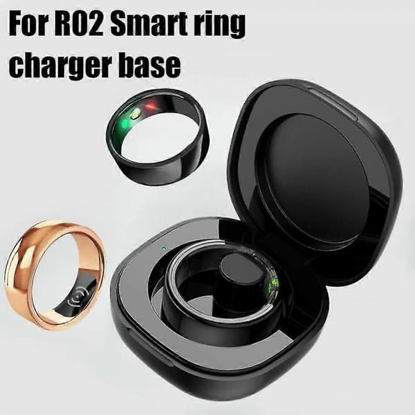 Smart Ring Laderom Kompatibel med R02 Smart Ring Ladebase