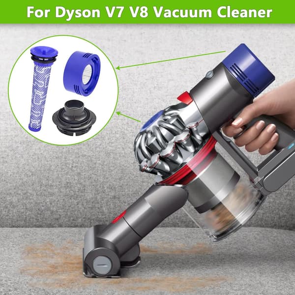 4-delt støvsugertilbehørssæt til Dyson V7 V8