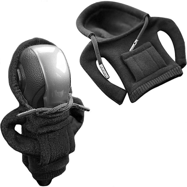 Sort Gearknop Hættetrøje, Gearknop Cover, Gearknop Cover, Sjov Hættetrøje, Bilindretning