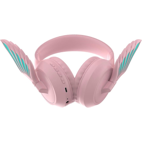 Trådløse Bluetooth V5.3 Over-Ear Hodetelefoner med HiFi-lyd og Roterende Vinger for Smarttelefon og Bærbar PC