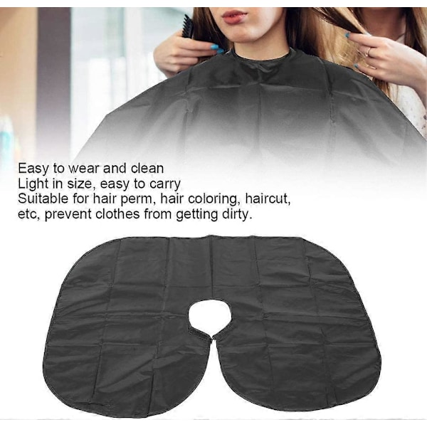 Hårklippningskappa Frisörkåpa Vattentät Frisyr Schal Hårfärgning Klippning Styling Kappa Förkläde Skönhetssalong Professionell