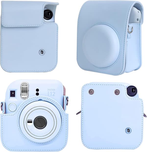 Fujifilm Instax Mini 12 Instantkamera Etui med 256 Lommer til Billeder