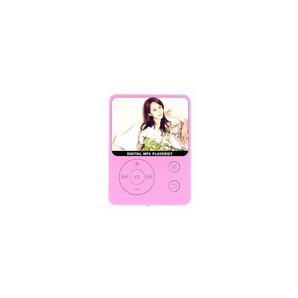 Bärbar Musikspelare Walkman 3 Ebook Student Mp4 Spelare Rosa 16g