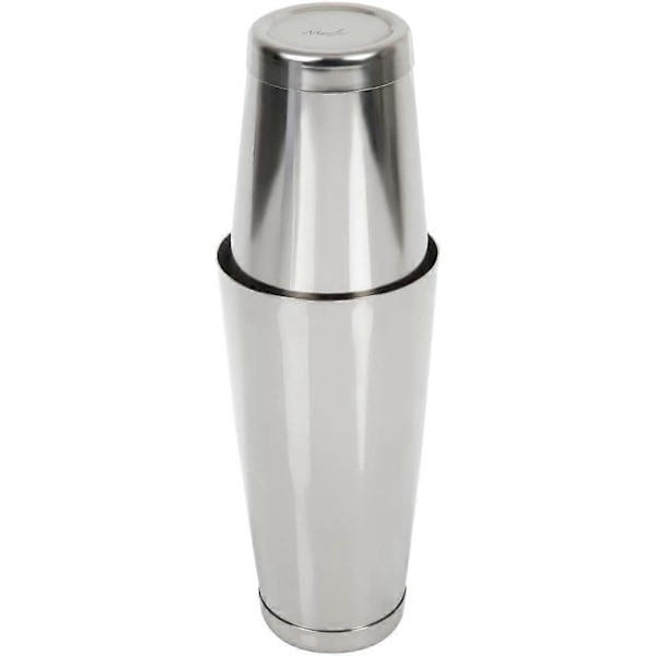 Cocktail shaker, rustfritt stål, speilfinish, profesjonelt bartenderverktøy, kommersiell bar, restaurant, pub eller hjemmebruk