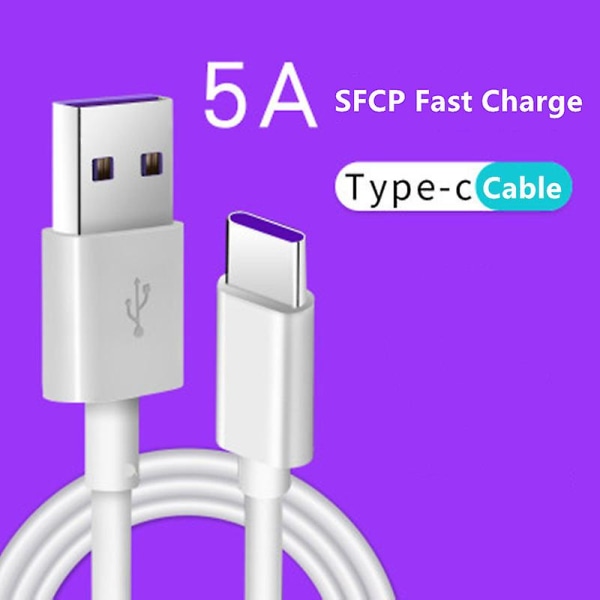 USB Typ C-kabel Snabbladdning Typ-c Laddning För Samsung 2m