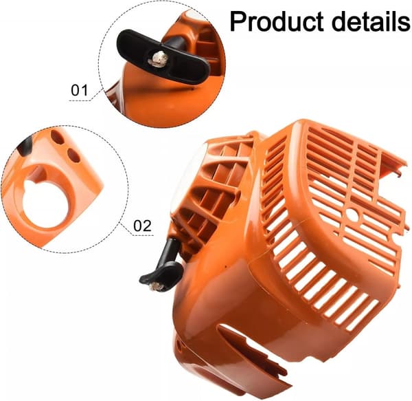 Återspolningsstart kompatibel med gräsklippare Stihl BG86 BG86C BG56 BG56C
