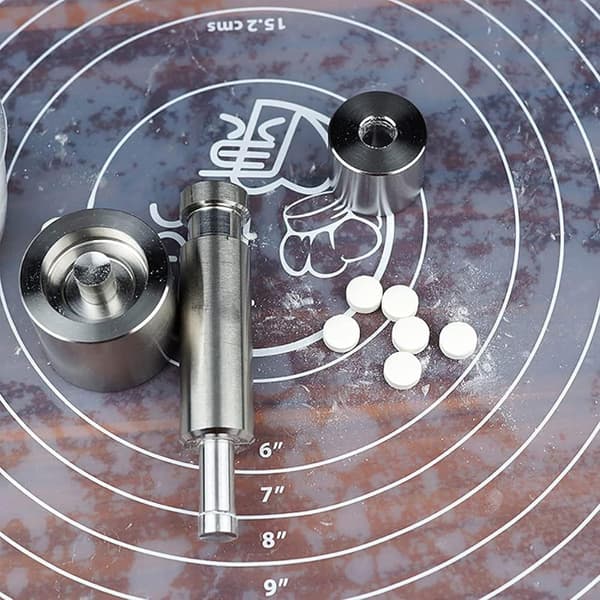 Käsikäyttöinen tablettipuristin pillerin viipalointiin (10mm)
