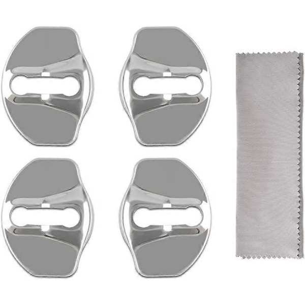 4-pack Dörrlåsskydd Kompatibla med Tesla Model 3 Model Y Model S Model X