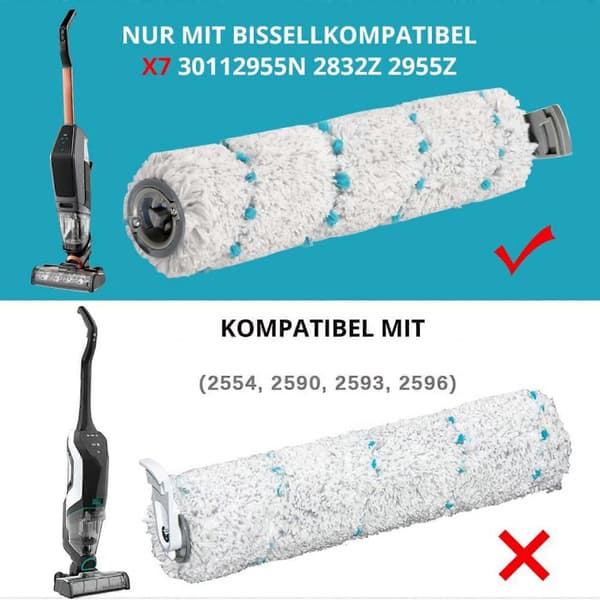 Rullaharja CrossWave X7 2955N 3479N Multi-Surface All in One -imurille ja -suodatin